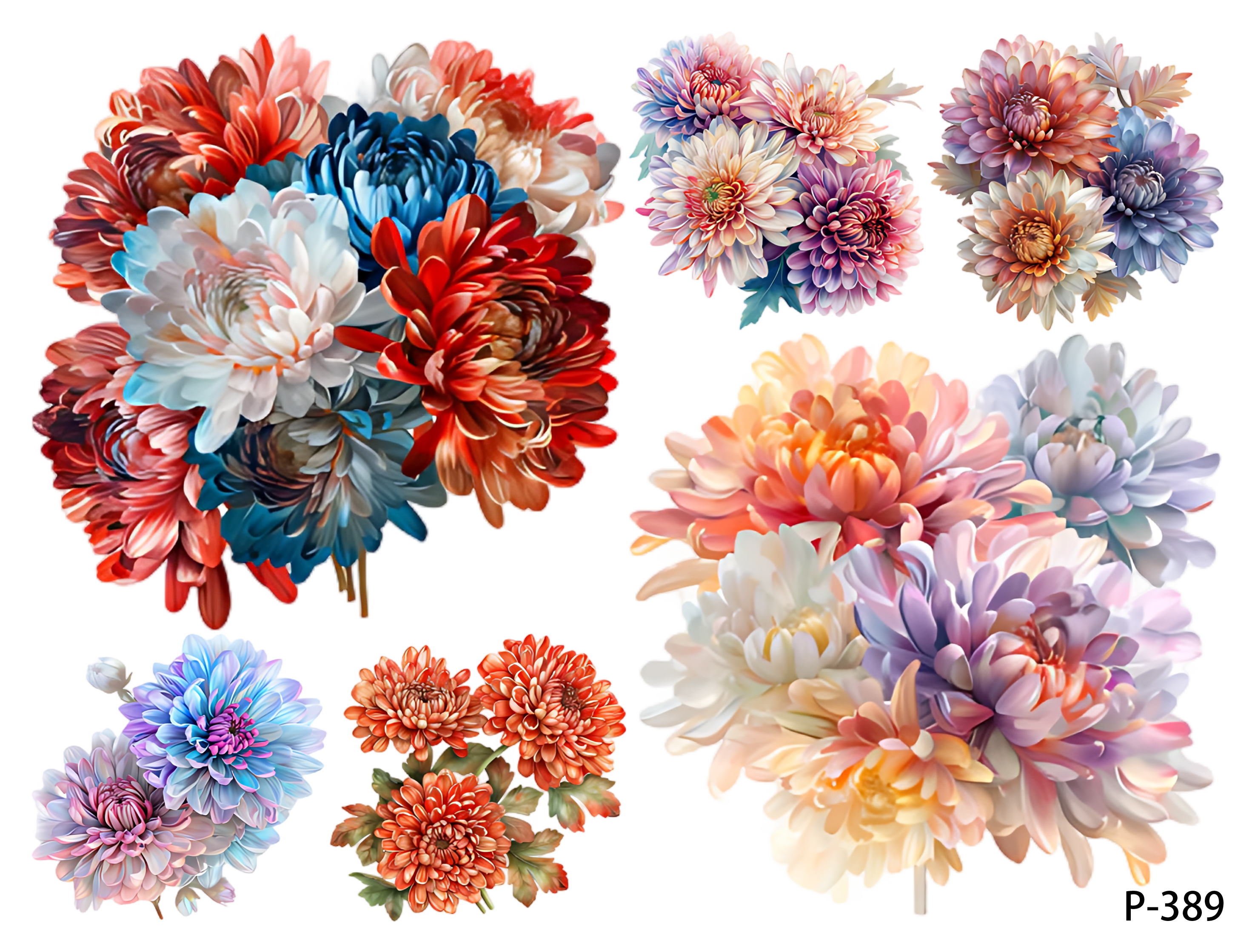 3D embossed stickers (B5 size, 12.5cm*9.5cm)