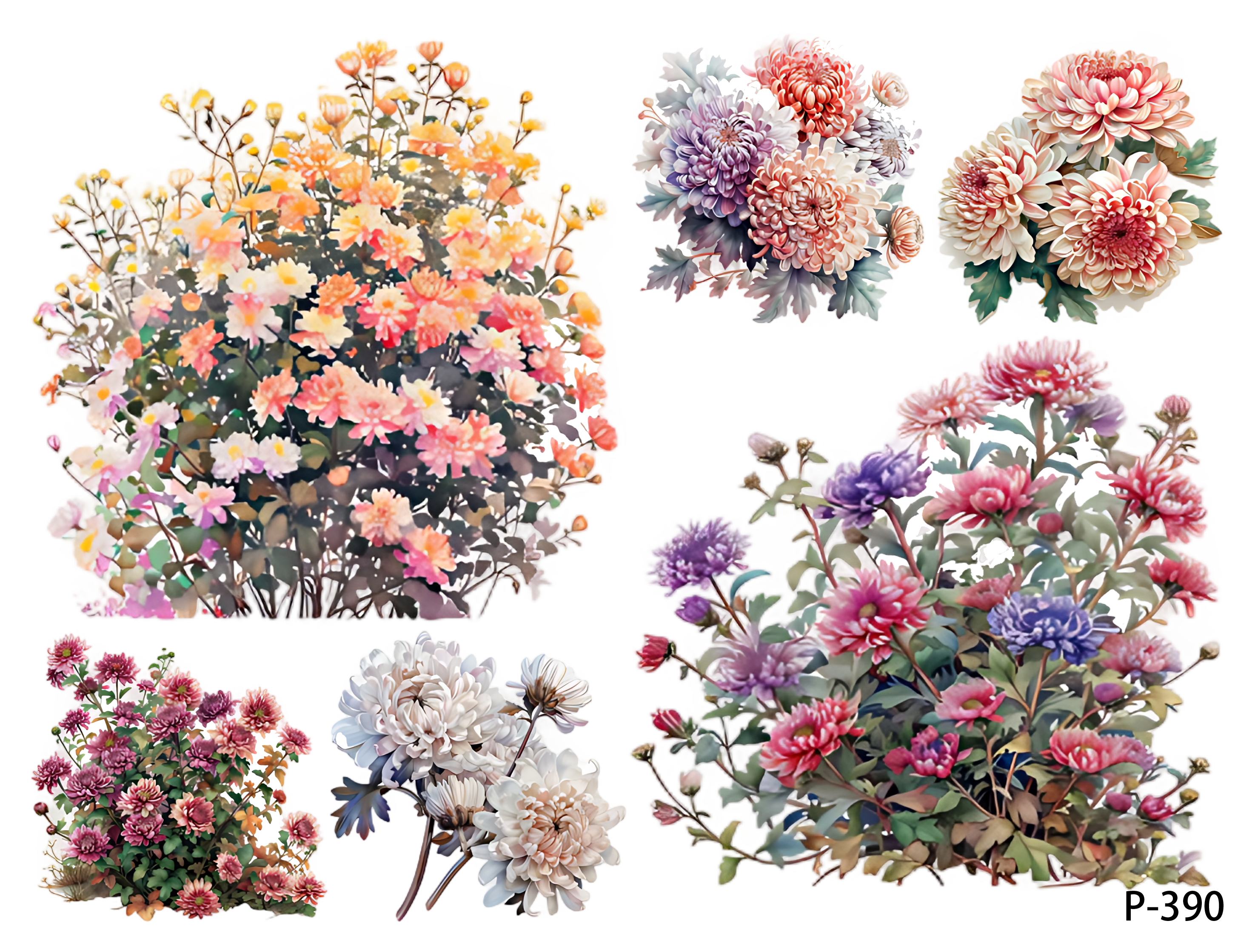 3D embossed stickers (B5 size, 12.5cm*9.5cm)