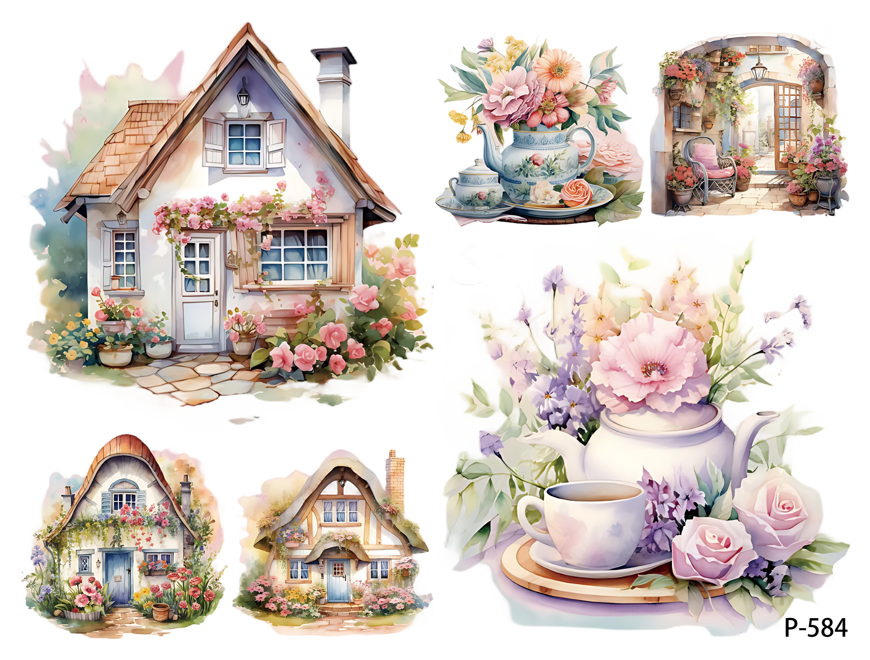 3D embossed stickers (B5 size, 12.5cm*9.5cm)