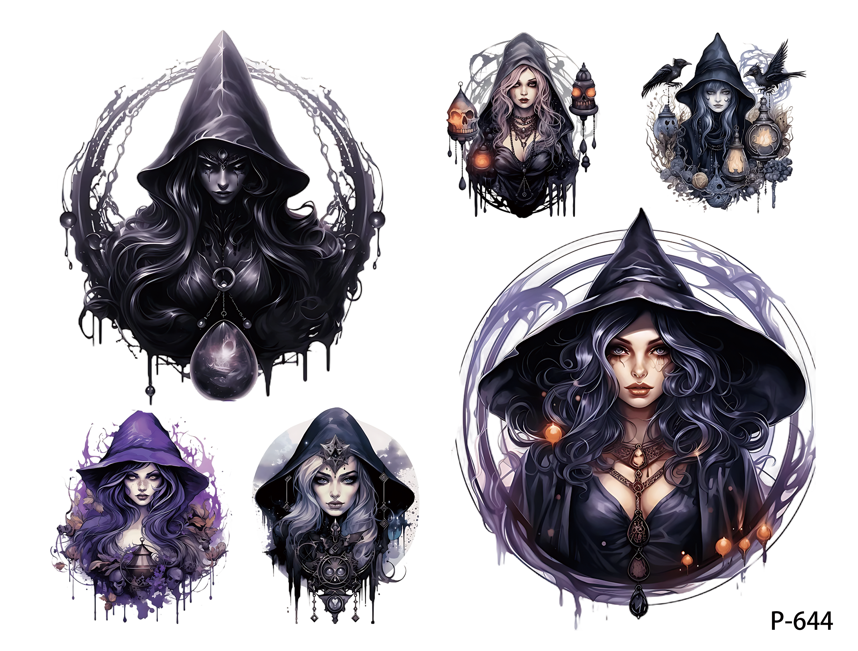 3D embossed stickers (B5 size, 12.5cm*9.5cm)